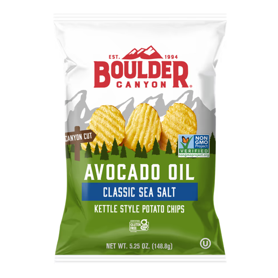 Boulder Canyon avocado oil kettle chips