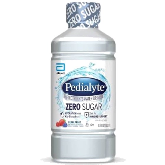 Pedialyte Zero Sugar electrolyte drink